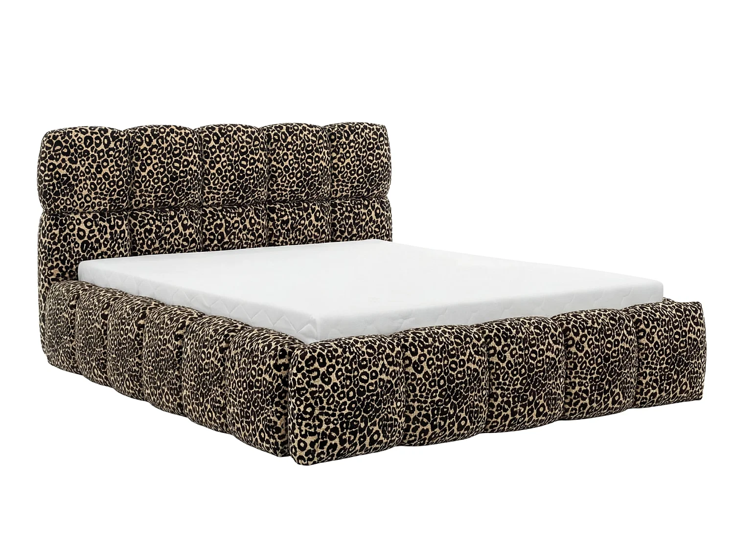ELISE - Dierenprint bed Terracotta 160x200