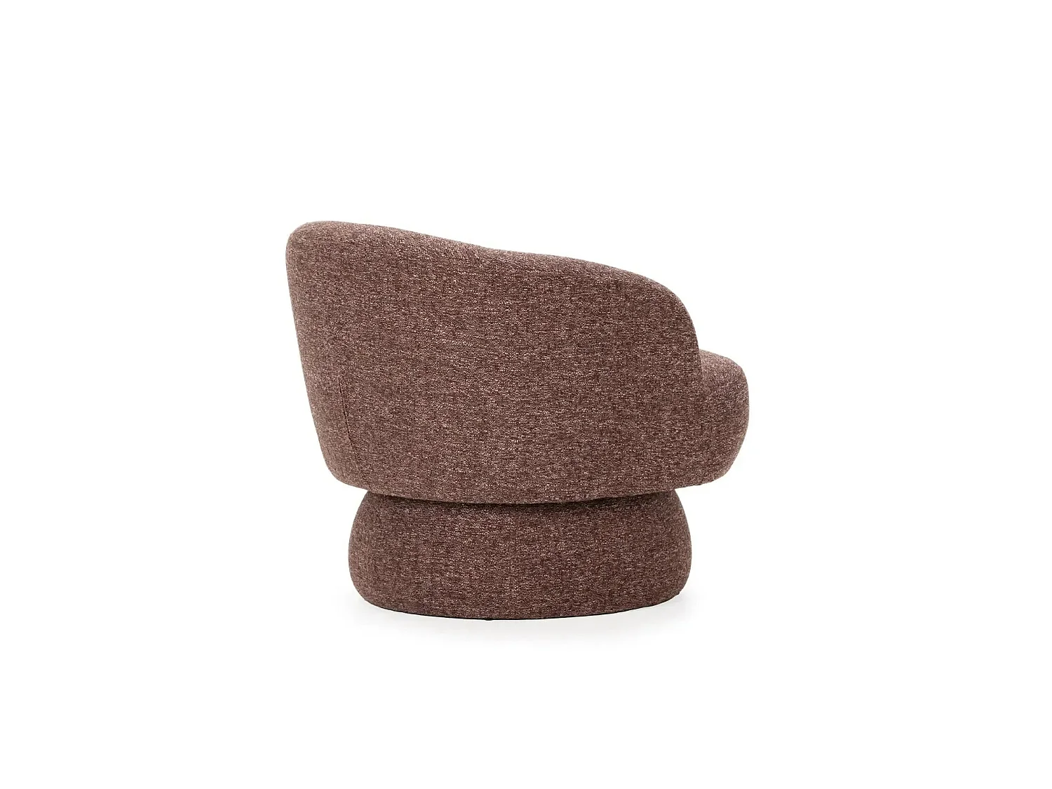 ADAM - Stoffen fauteuil - Terracotta