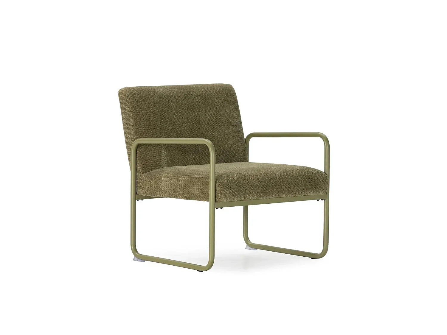 ORIO - Chaise pieds en métal - Vert