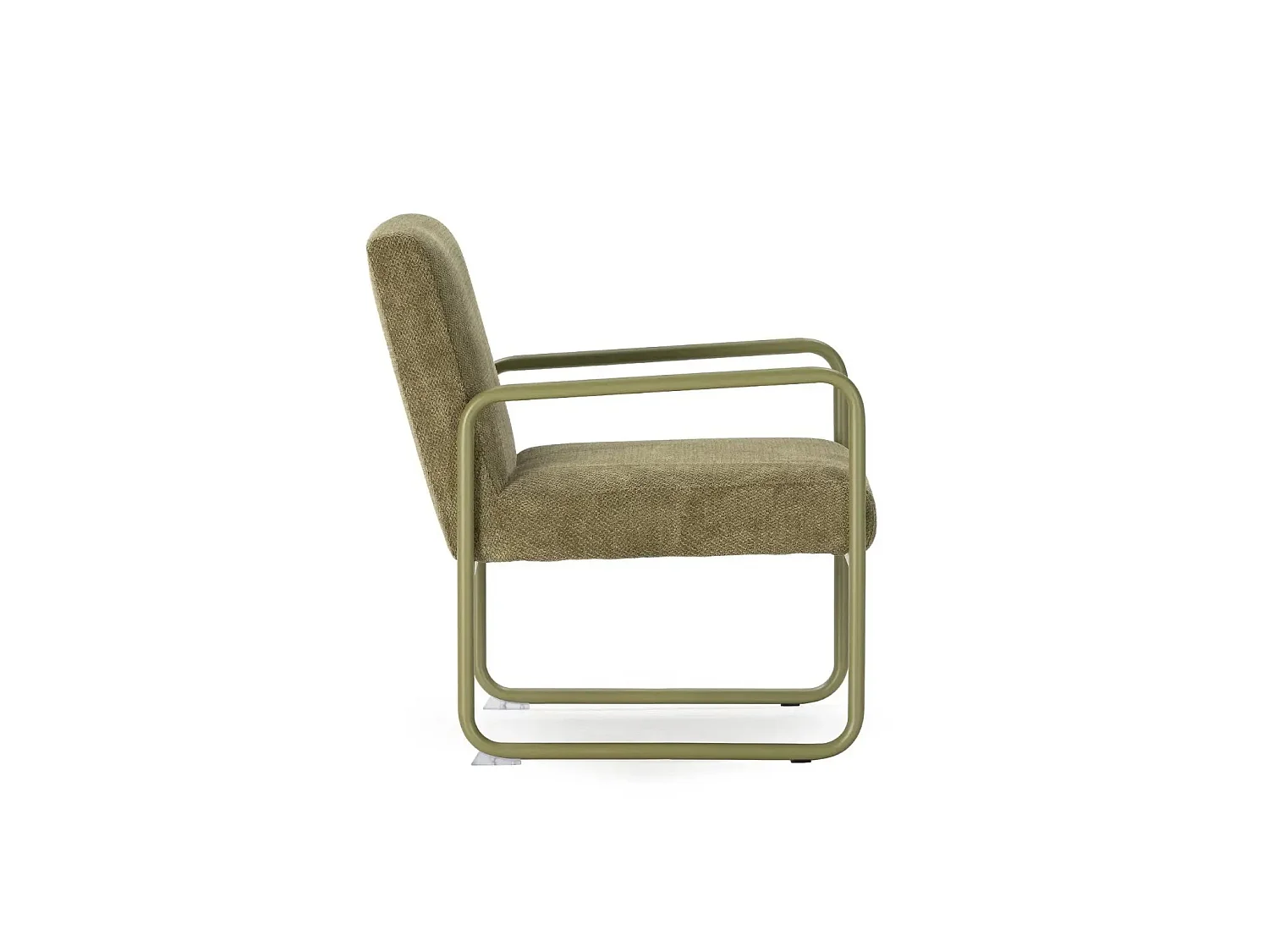 ORIO - Chaise pieds en métal - Vert