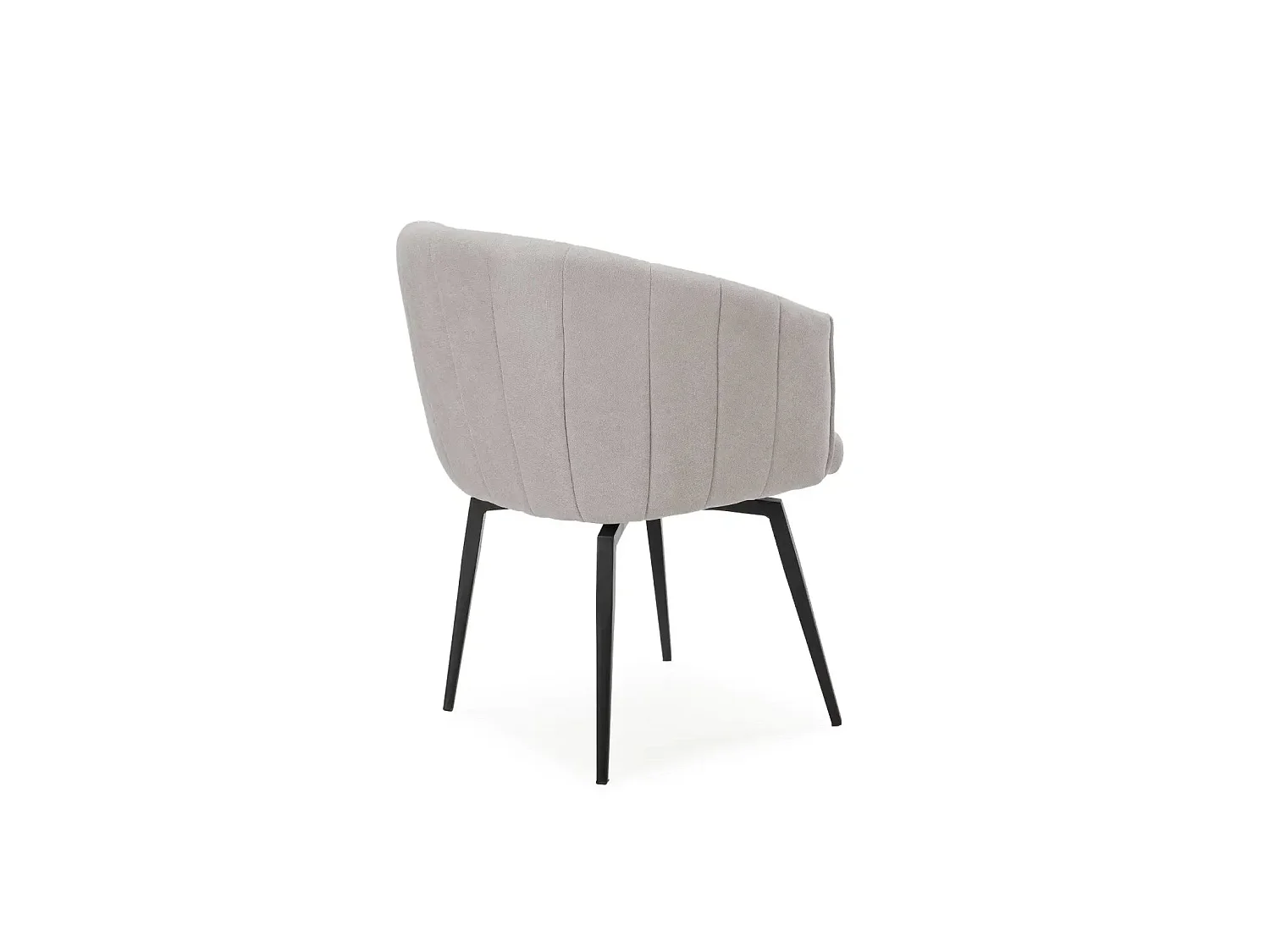 JONA - Chaise pieds en métal - Taupe