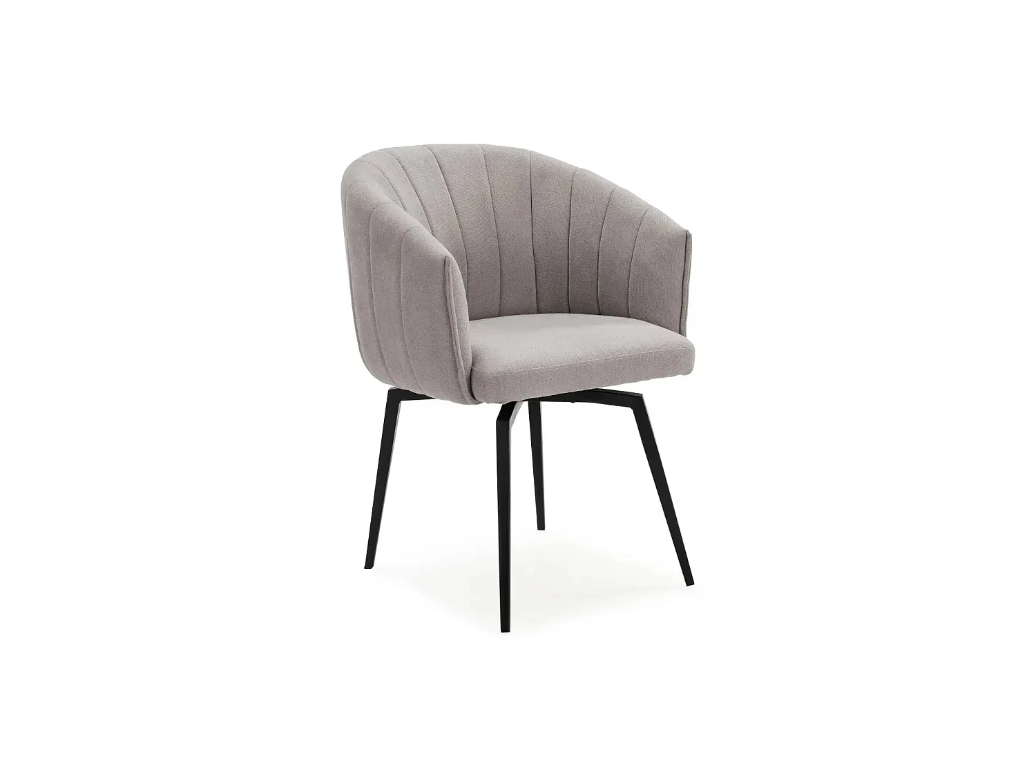 JONA - Chaise pieds en métal - Taupe