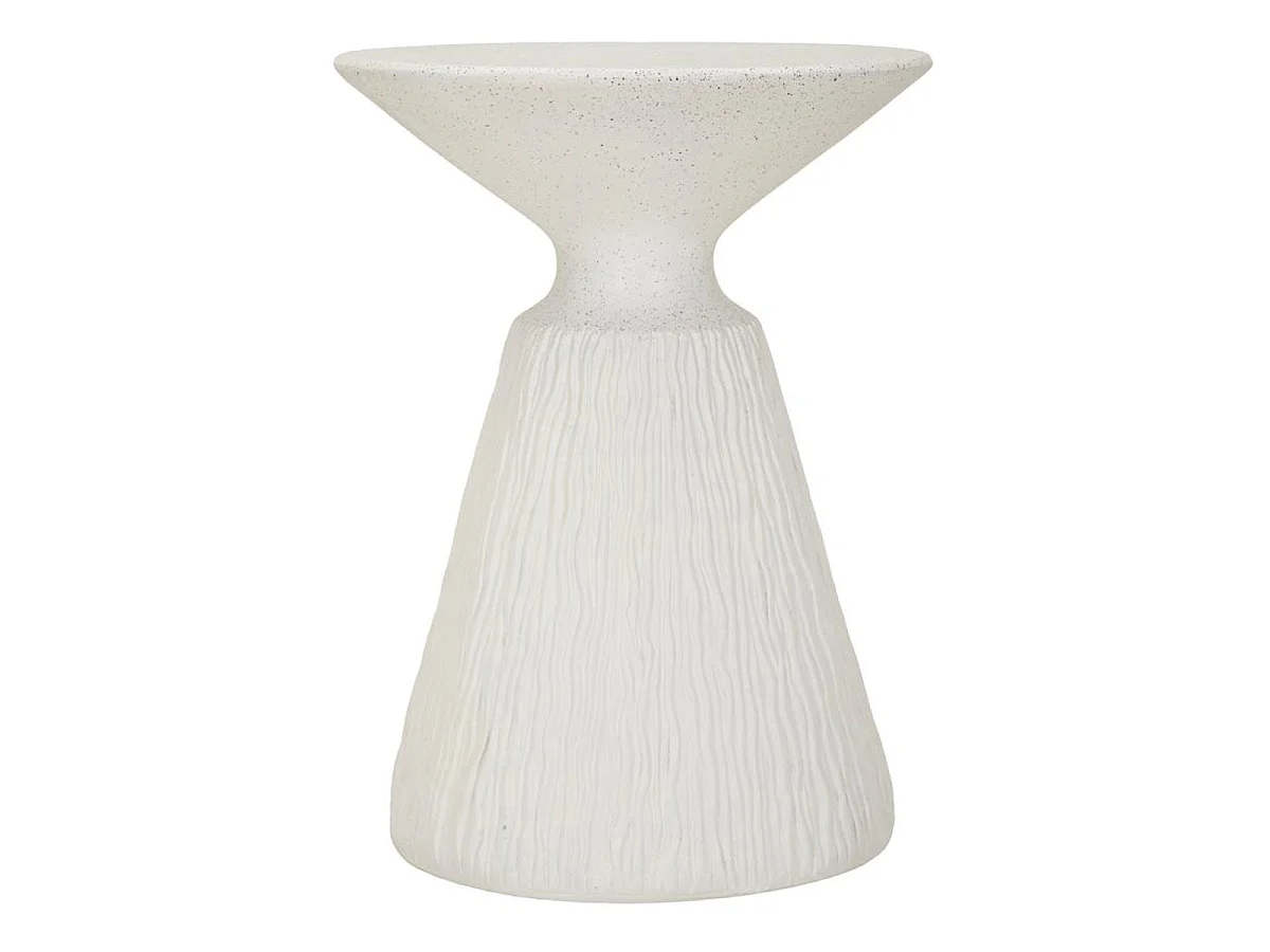 Sidebord 40 cm i stenlook, Terraza Crème