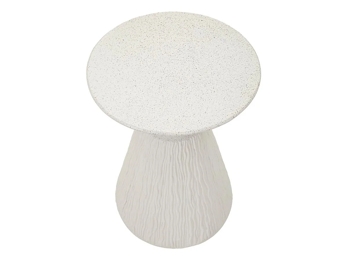 Sidebord 40 cm i stenlook, Terraza Crème