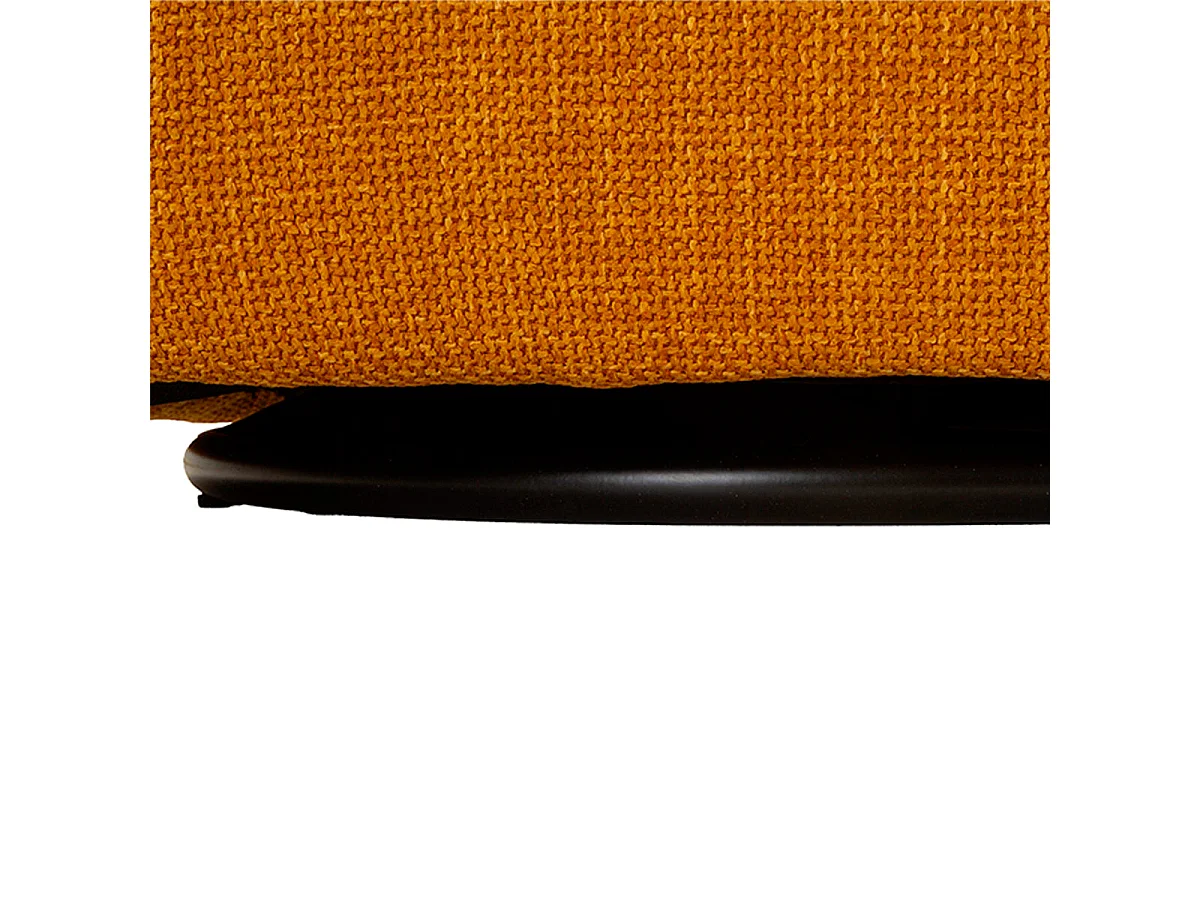 Fauteuil pivotant Sienne Jaune moutard