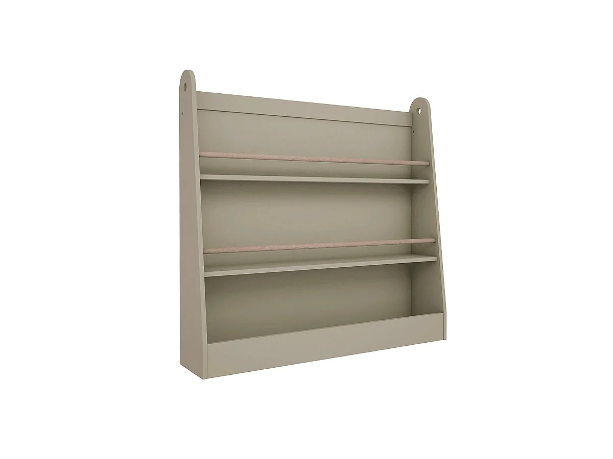 Wood Luck Bookworm Olive -kirjahylly