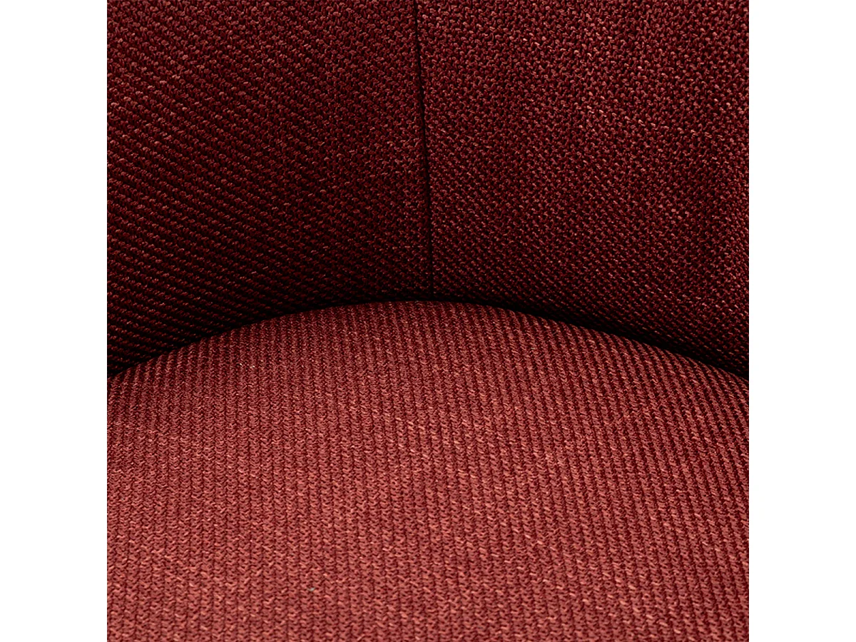 Fauteuil pivotant Sienne Bordeaux