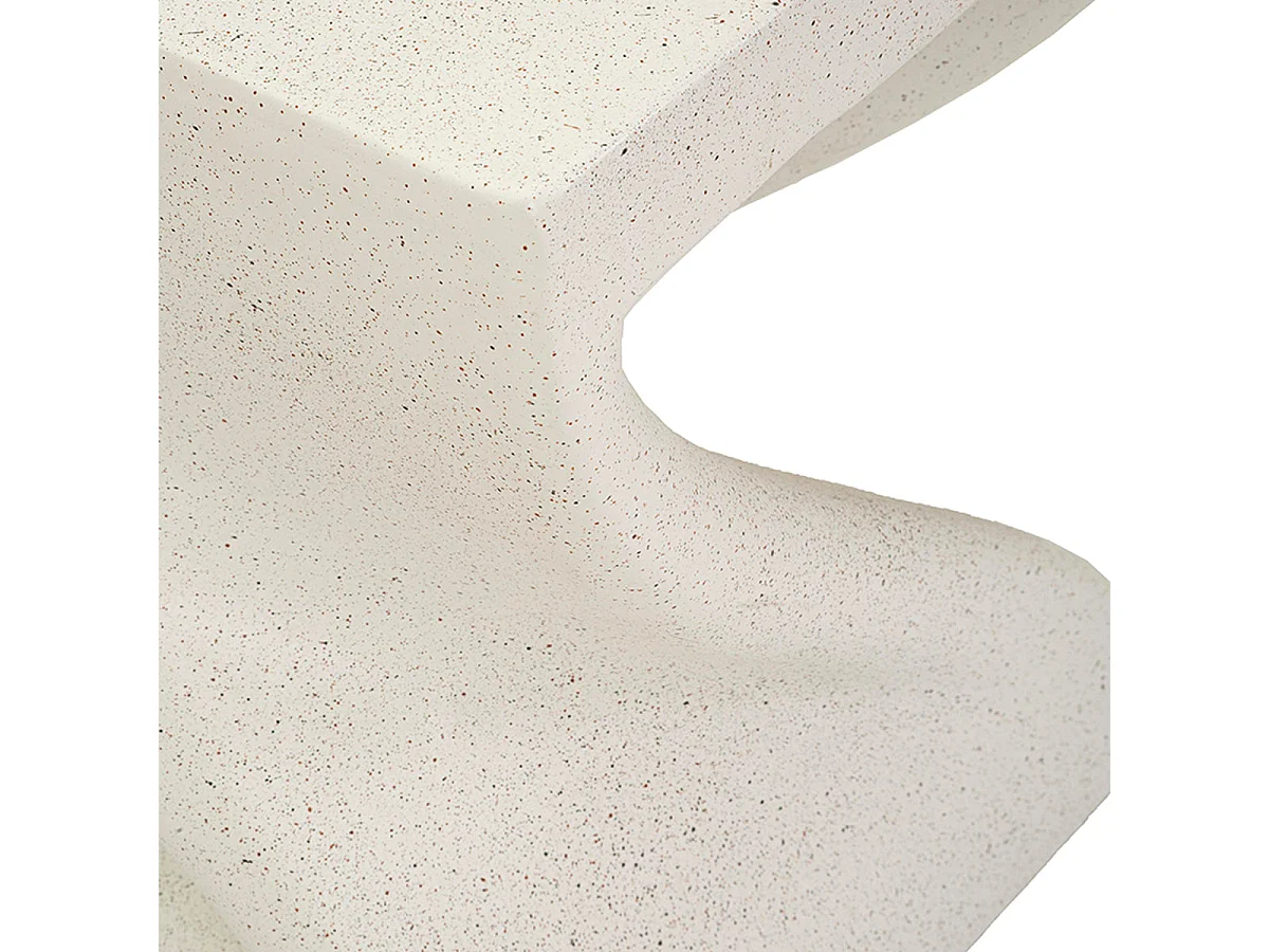 Konferenční stolek 34 cm s kamenným vzorem Terraza Crème