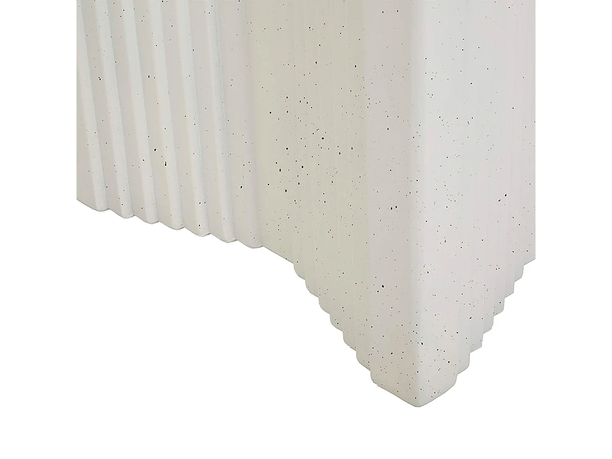Konferenčný stolík 40,5 cm s kamenným vzorom Terraza Crème