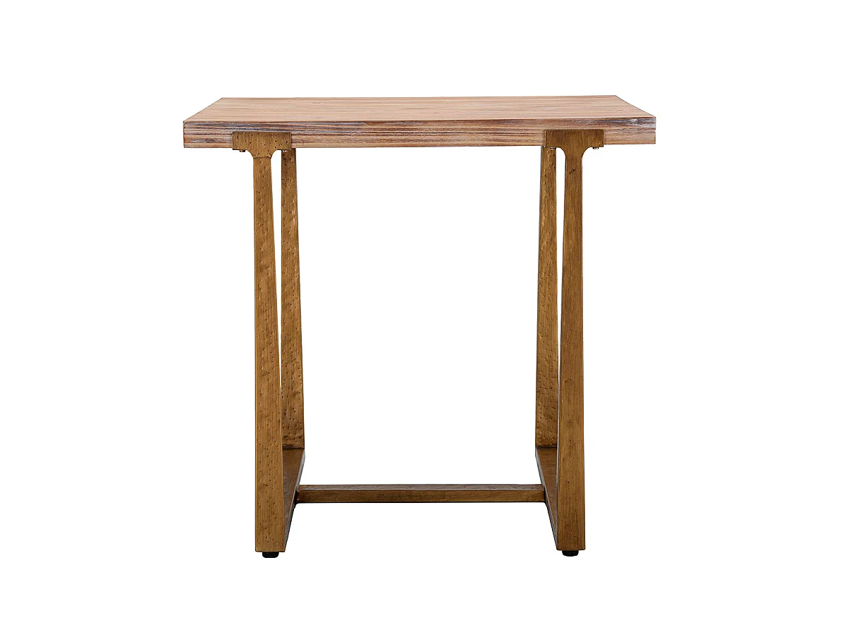 Table à manger carré 2 personnes Elowen Bois