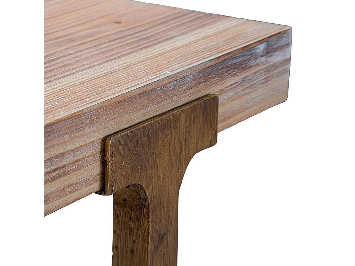 Table à manger carré 2 personnes Elowen Bois