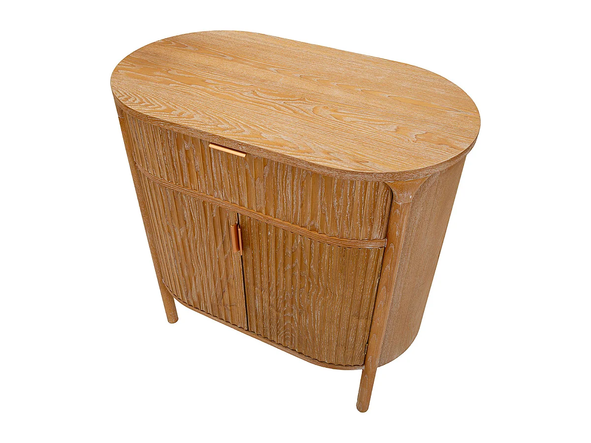 Buffet 2 portes 1 tiroir Ernesto Bois de sapin