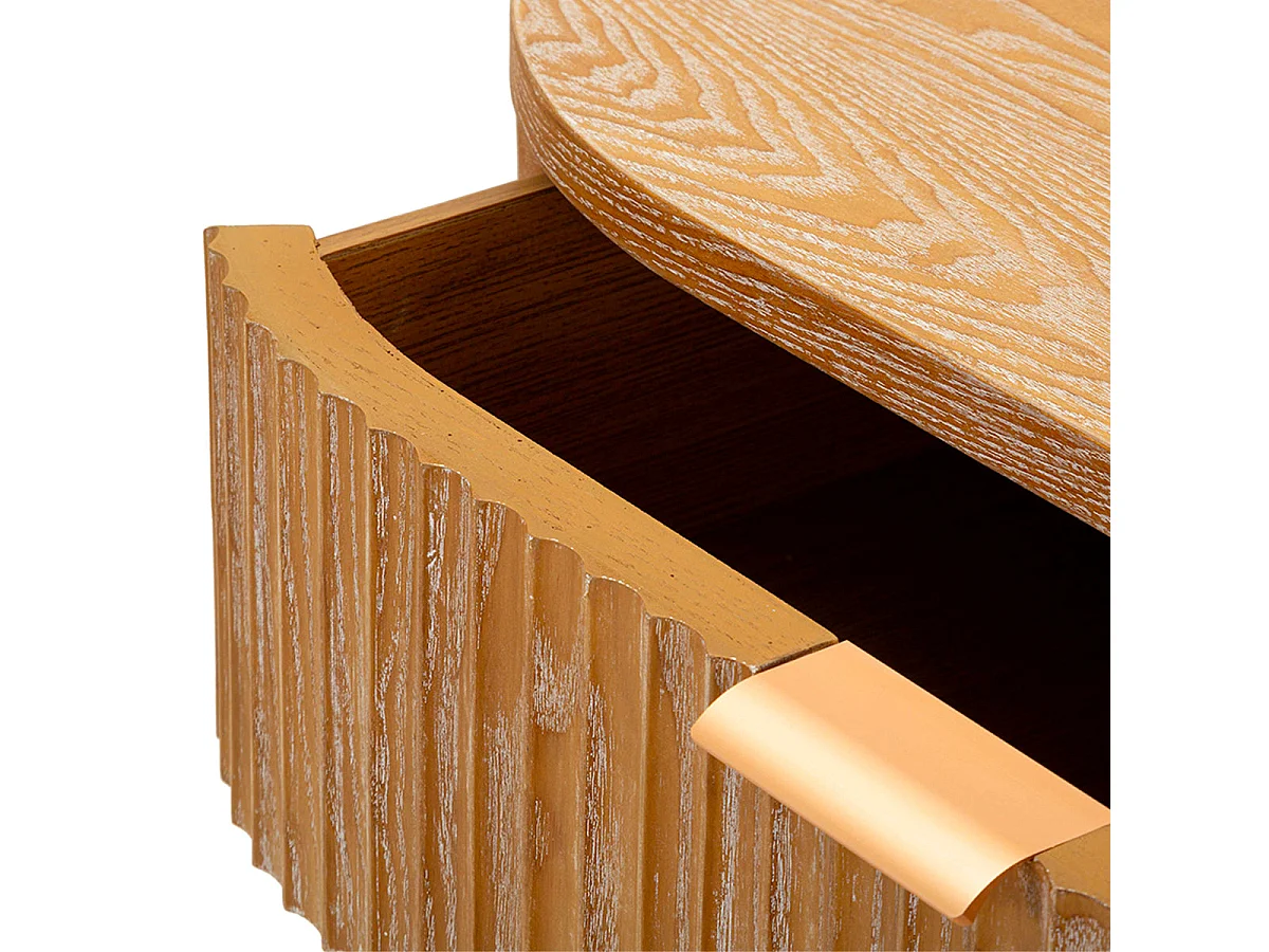 Buffet 2 portes 1 tiroir Ernesto Bois de sapin