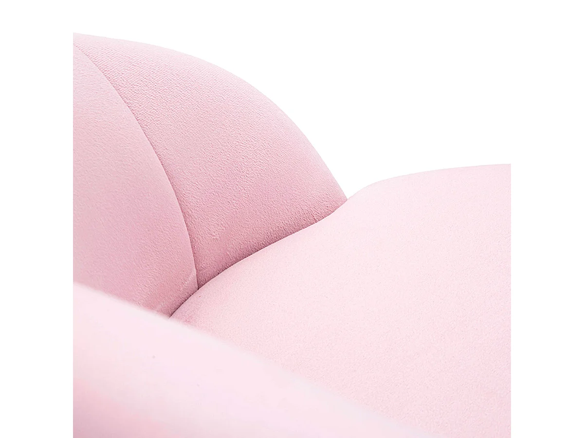 Kiinteä baarituoli 80 cm Sirena Rose kankaalla verhoiltu