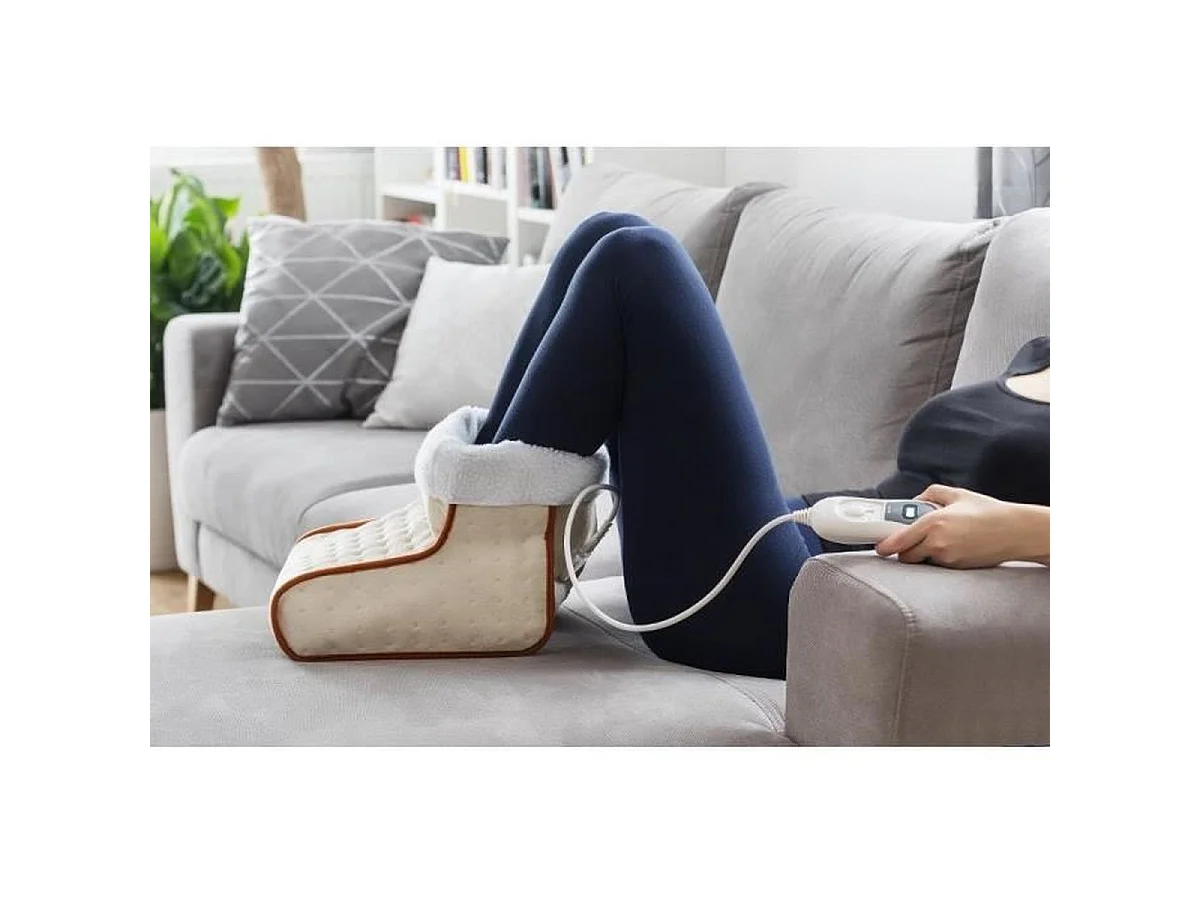 SENCOR SUB 0700BE Chauffe-pieds électrique 100 W avec doublure micropolaire amovible