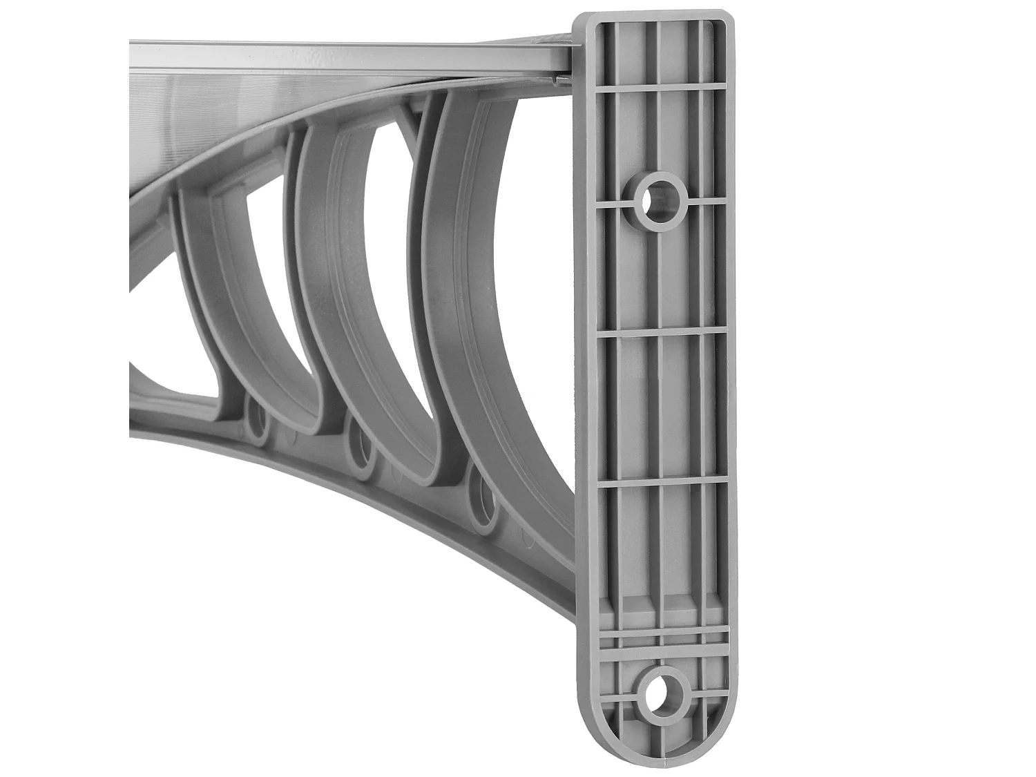 Auvent au-dessus de la porte balcon protection contre la pluie