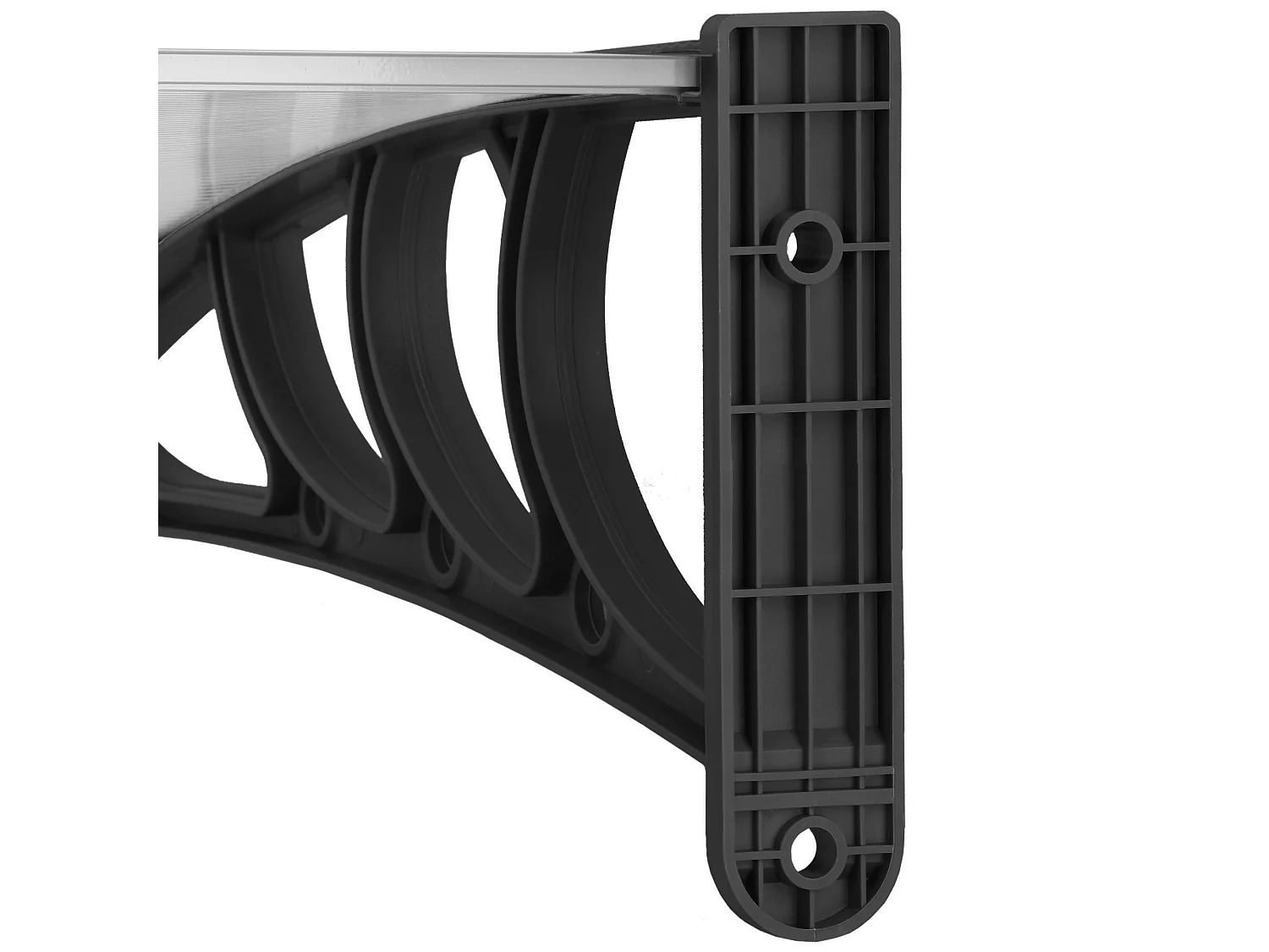 Auvent au-dessus de la porte balcon protection contre la pluie