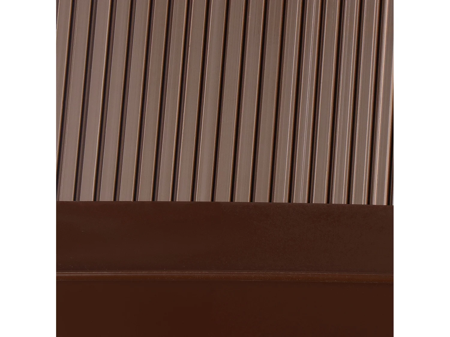 Auvent pour porte d'entrée auvent courbé 120 x 75 x 23 cm