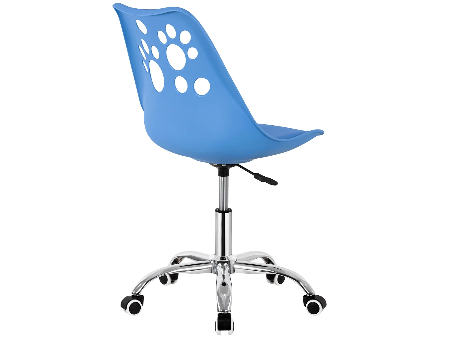 Chaise de bureau pour enfant – chaise de bureau pivotante avec réglage en hauteur, bleu