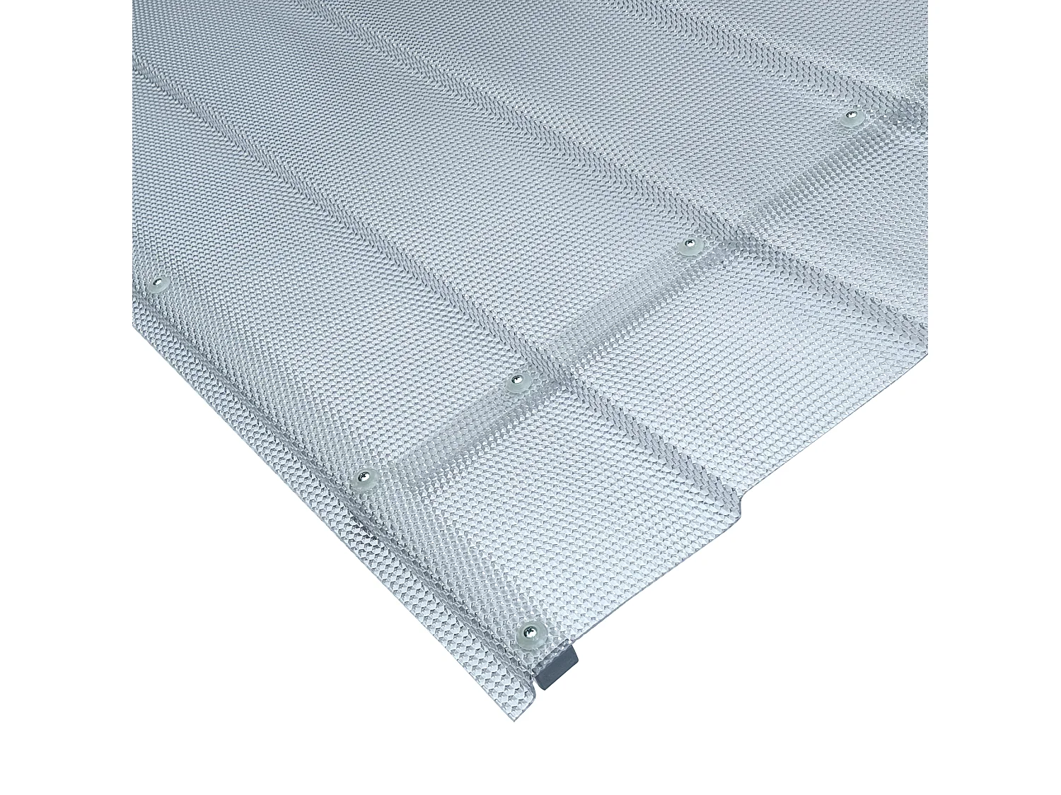Auvent à cadre en aluminium STARKEDACH DIAMONDS Straight T-150 7035 avec revêtement monolithique en polycarbonate