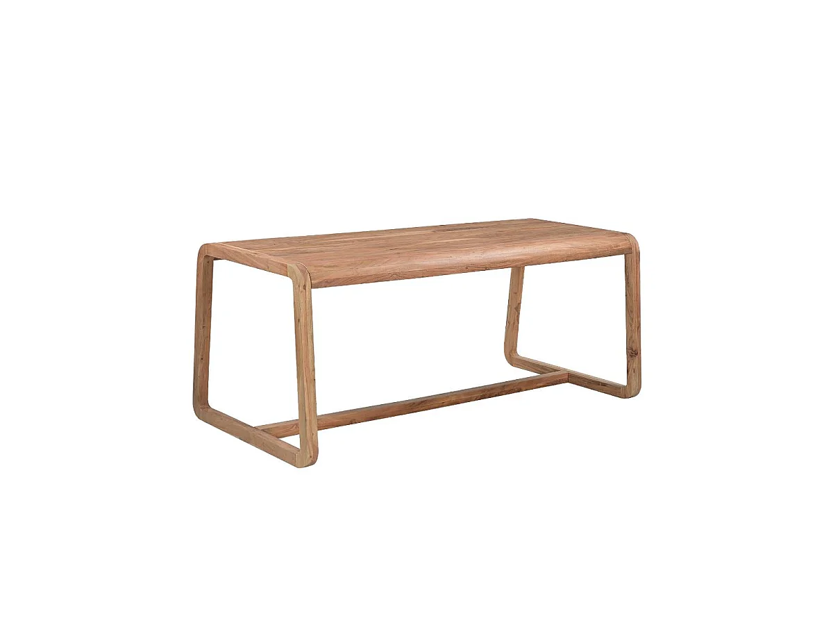 Table à manger en bois d'acacia Kalani