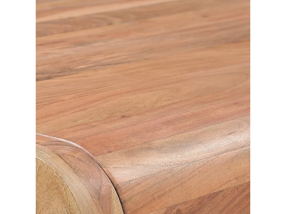 Table à manger en bois d'acacia Kalani