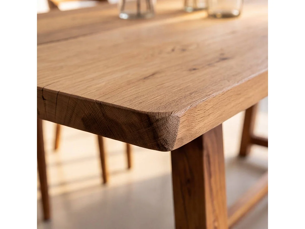 Table à manger en bois recyclé Eurydice