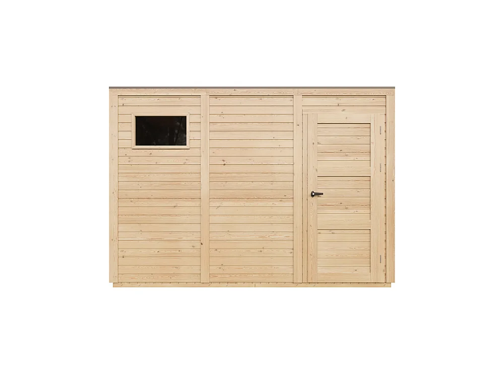 Wooden Garden Shed - 6.18 m² / 202x306xH210 cm - M326F2