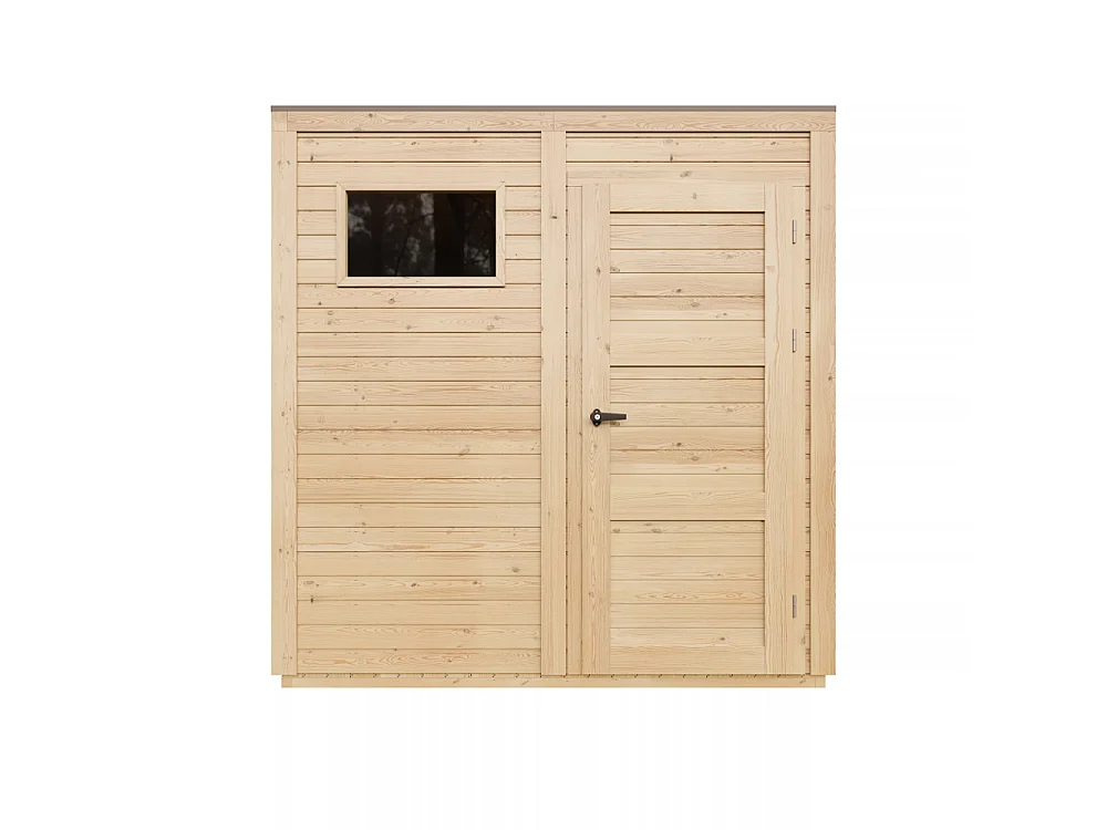 Wooden Garden Shed with Floor - 4,20 m² / 202x208xH216 cm - M325F2+M325G