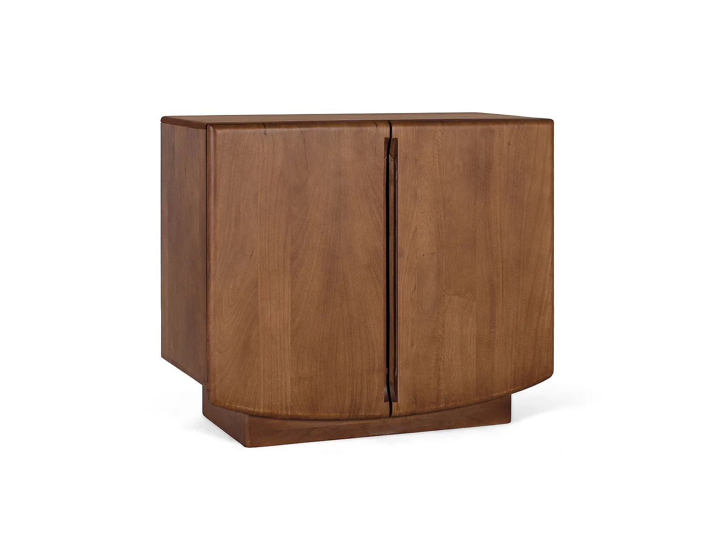 Buffet en Bois de Manguier 90 cm Style Scandinave Japandi