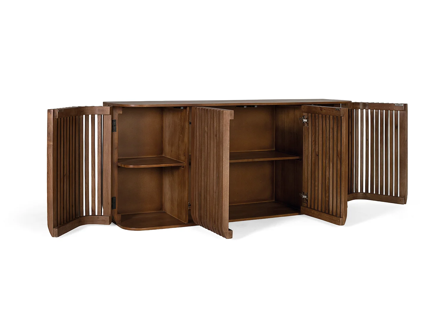 Buffet en Bois de Manguier 170 cm Style Contemporain