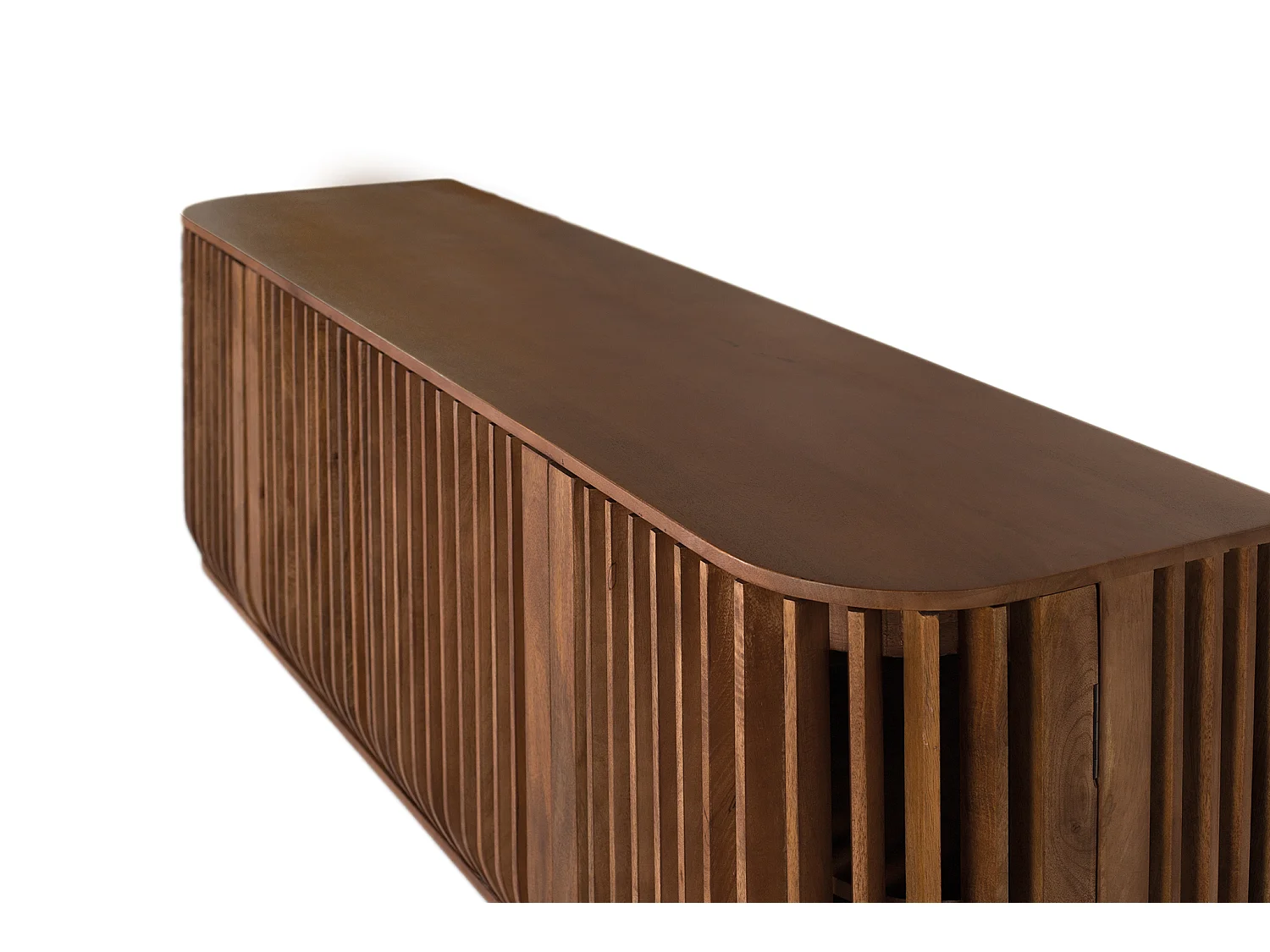 TV-Ständer aus Mangoholz, 170 cm, moderner Stil