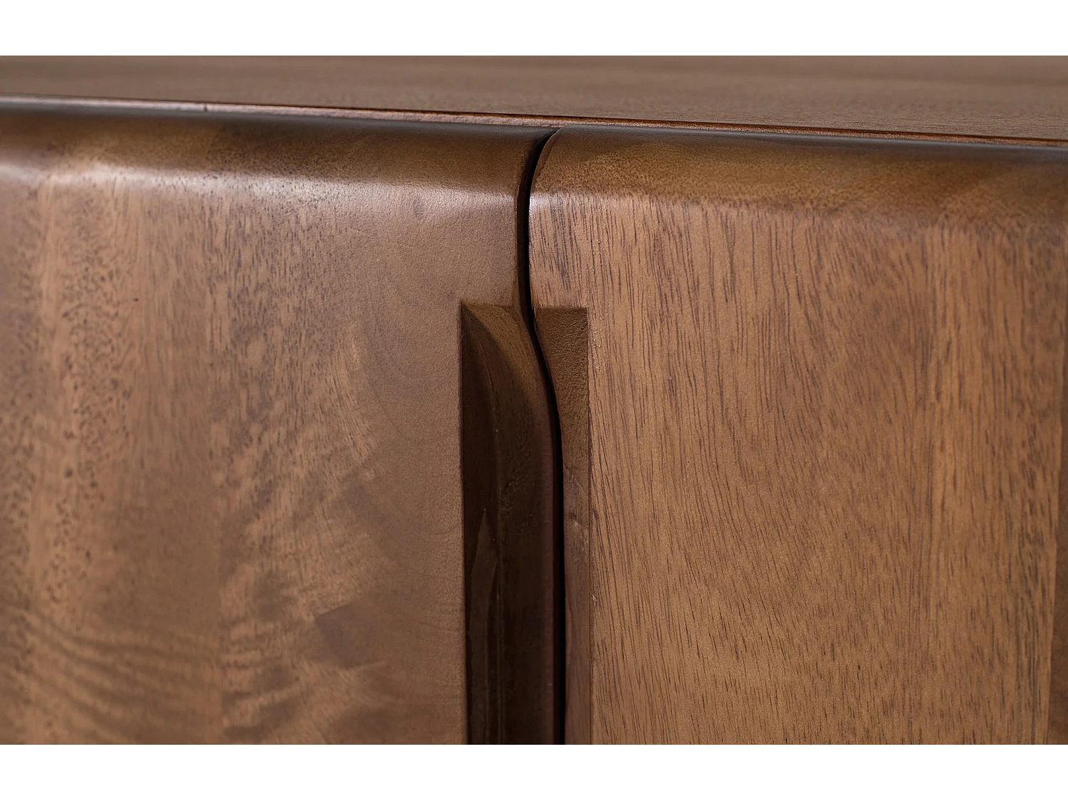 Buffet en Bois de Manguier 180 cm Style Scandinave Japandi