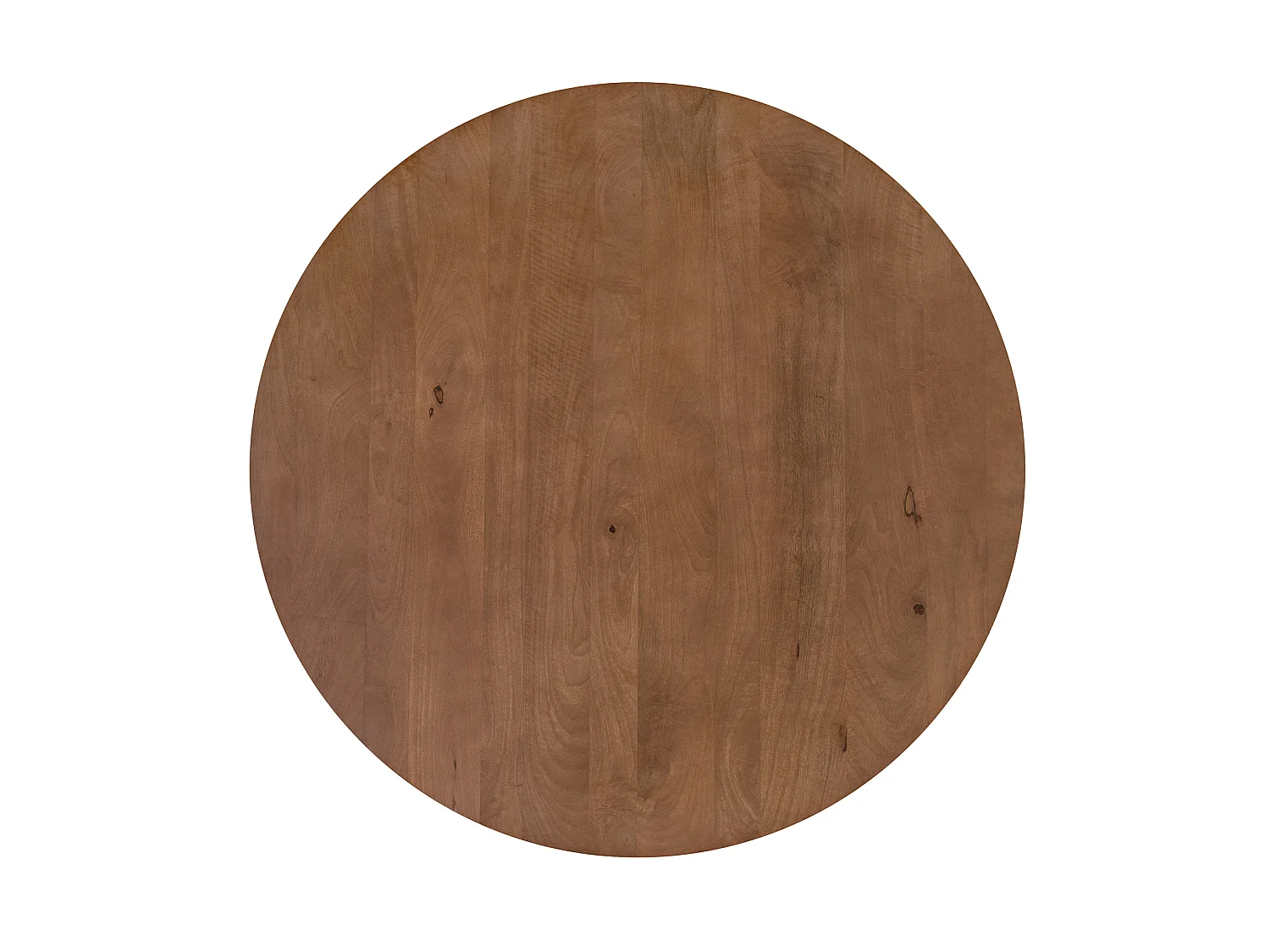 Table de Salle à Manger en Bois de Manguier 120 cm Style Contemporain
