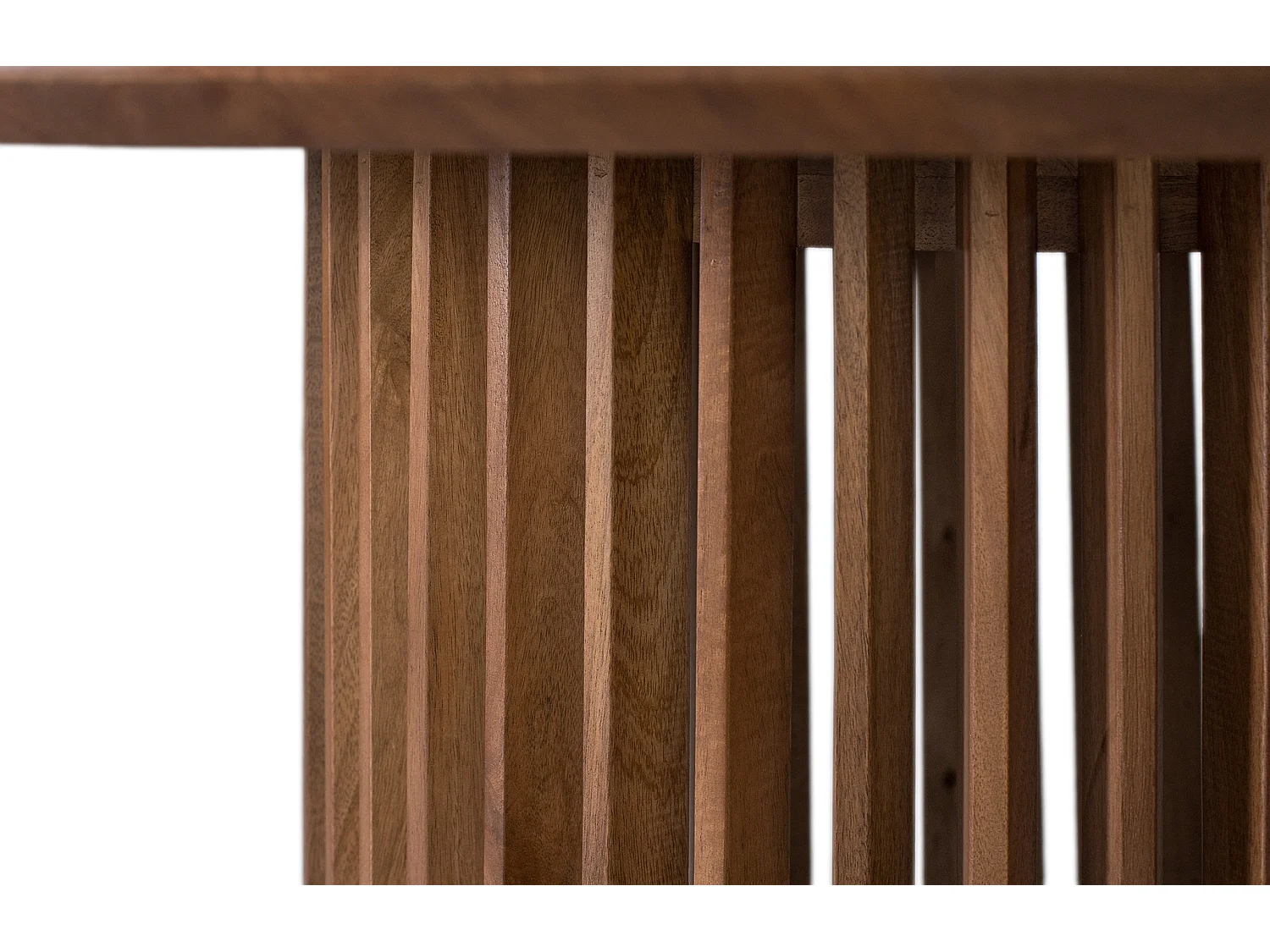 Table de Salle à Manger en Bois de Manguier 120 cm Style Contemporain