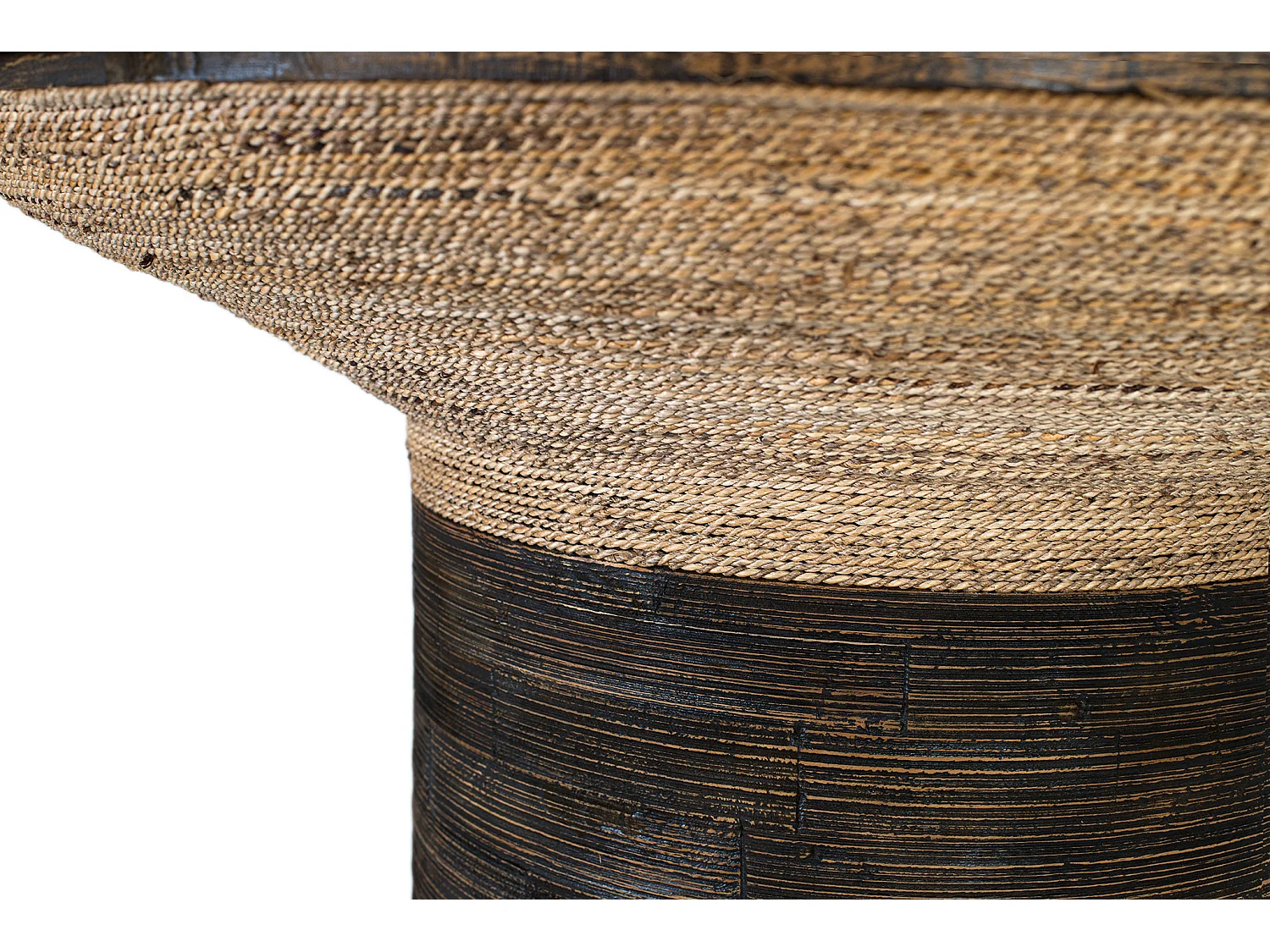 Teakhouten eettafel 120 cm, eigentijdse stijl