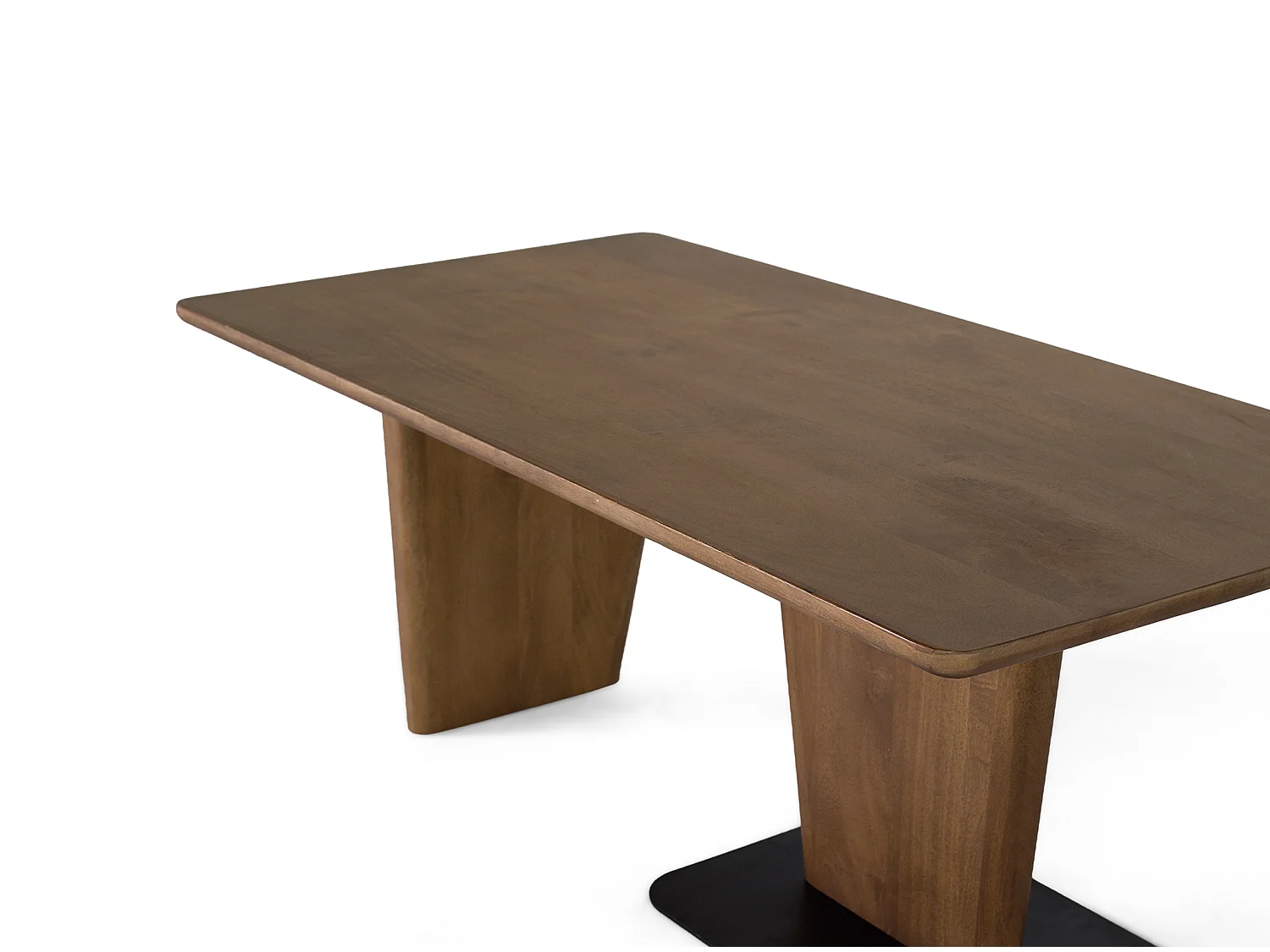 Couchtisch aus Mangoholz, 120 cm, skandinavischer Stil, Japandi