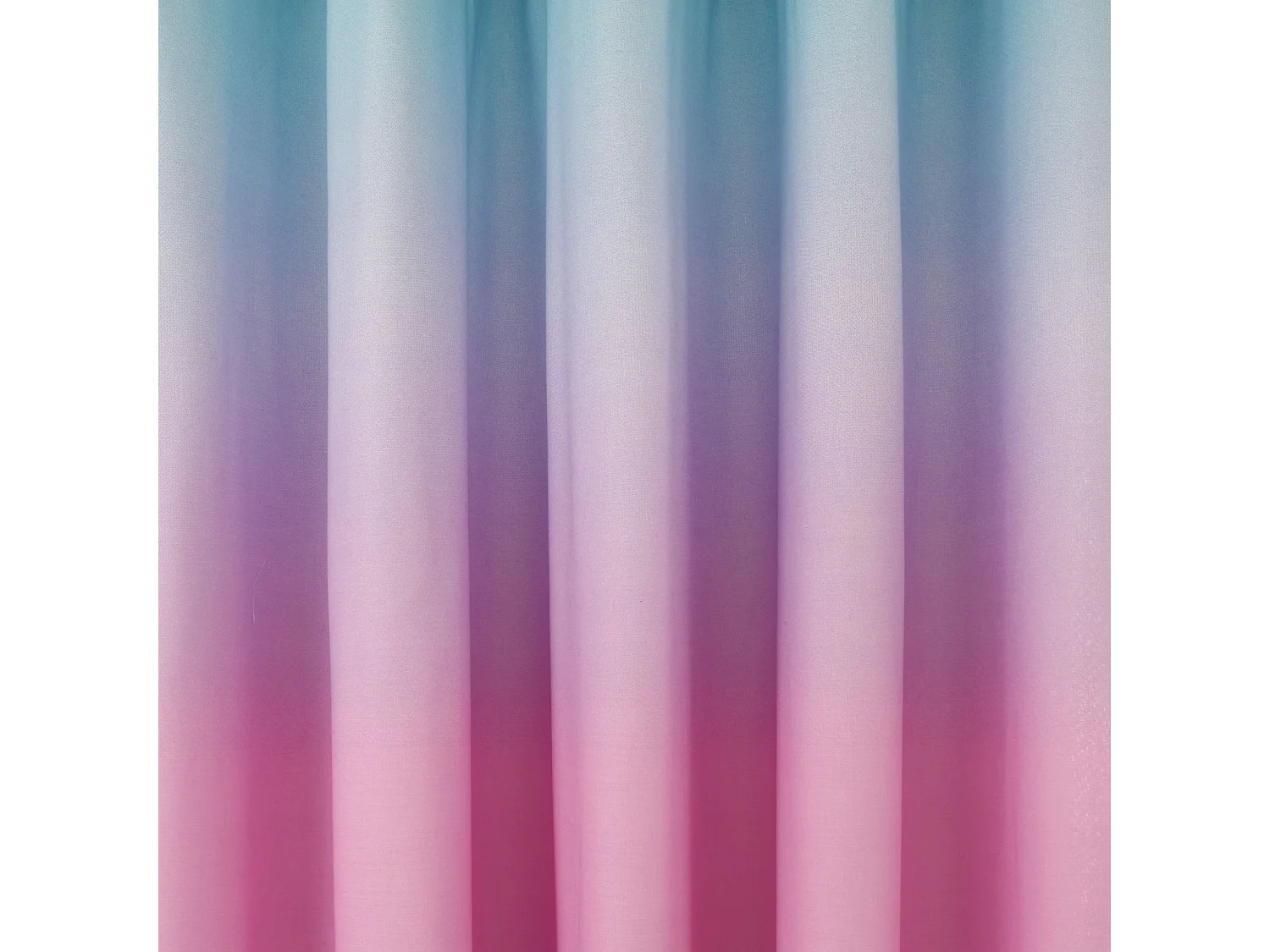 Catherine Lansfield Ombre Rainbow Clouds Eyelet Lined 66x72 Inch Curtains Two Panels Pastel