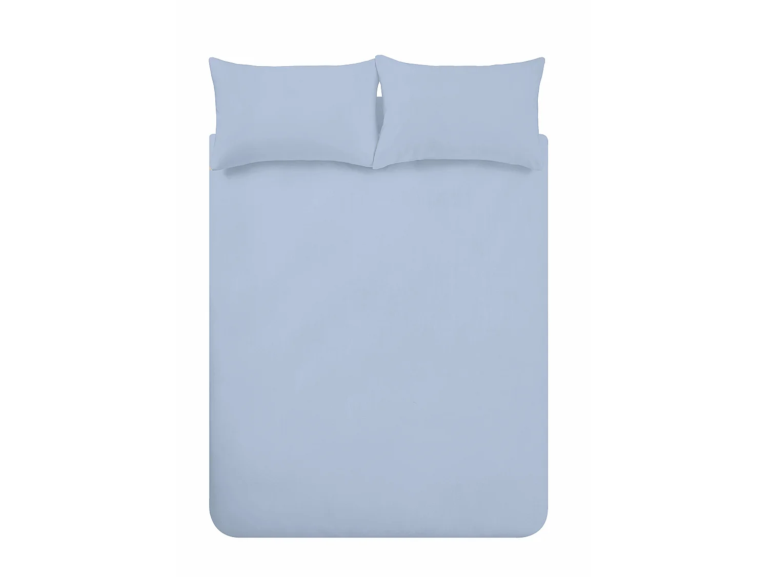 Catherine Lansfield Brushed Cotton King Duvet Cover Set with Pillowcases Blue