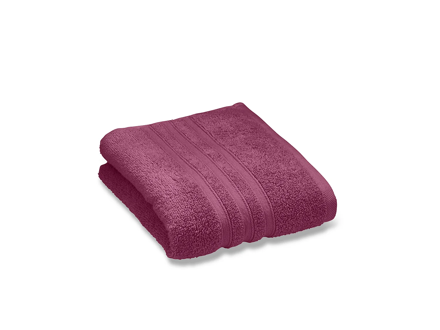 Catherine Lansfield Zero Twist Cotton 70x120cm Bath Towel Raspberry