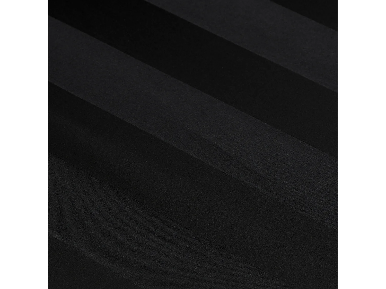 Catherine Lansfield So Soft Satin Stripe Single Fitted Sheet Black