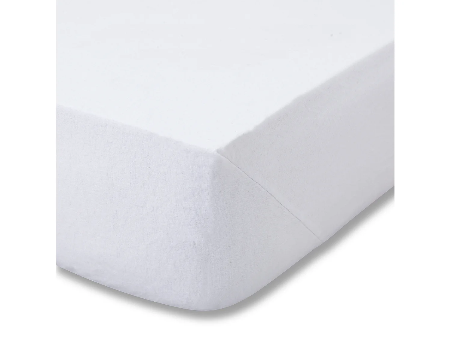 Catherine Lansfield Brushed Cotton Single Extra Deep Fitted Sheet White