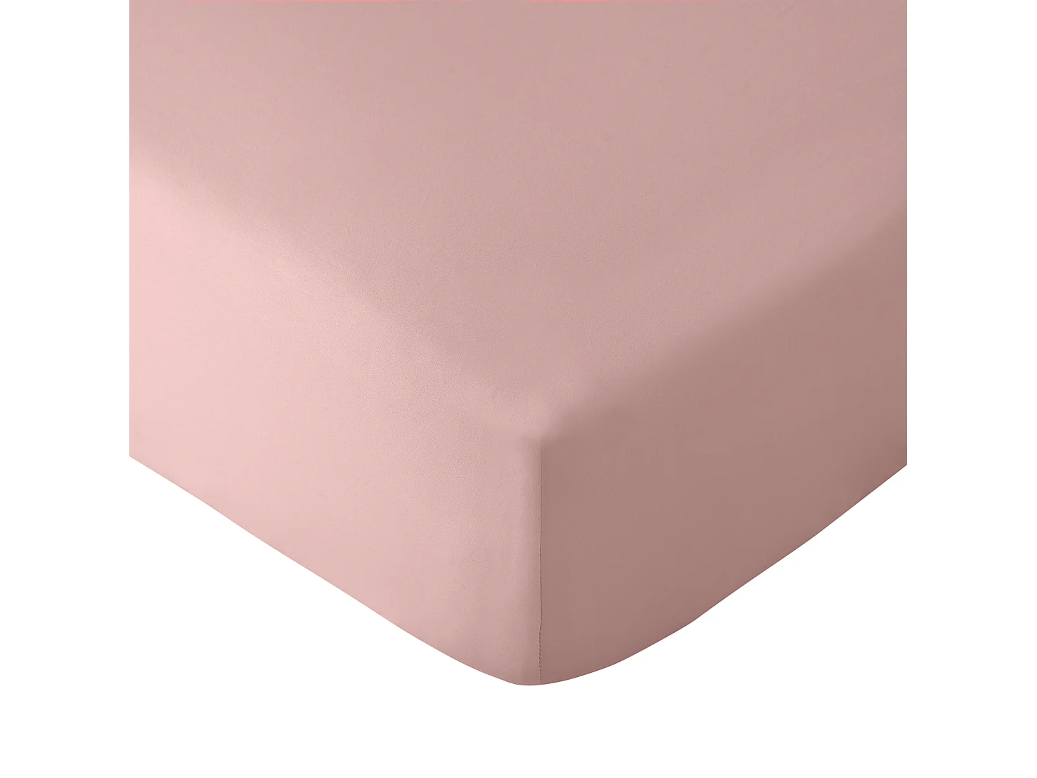 Catherine Lansfield So Soft Non-Iron Single Fitted Sheet Blush Pink
