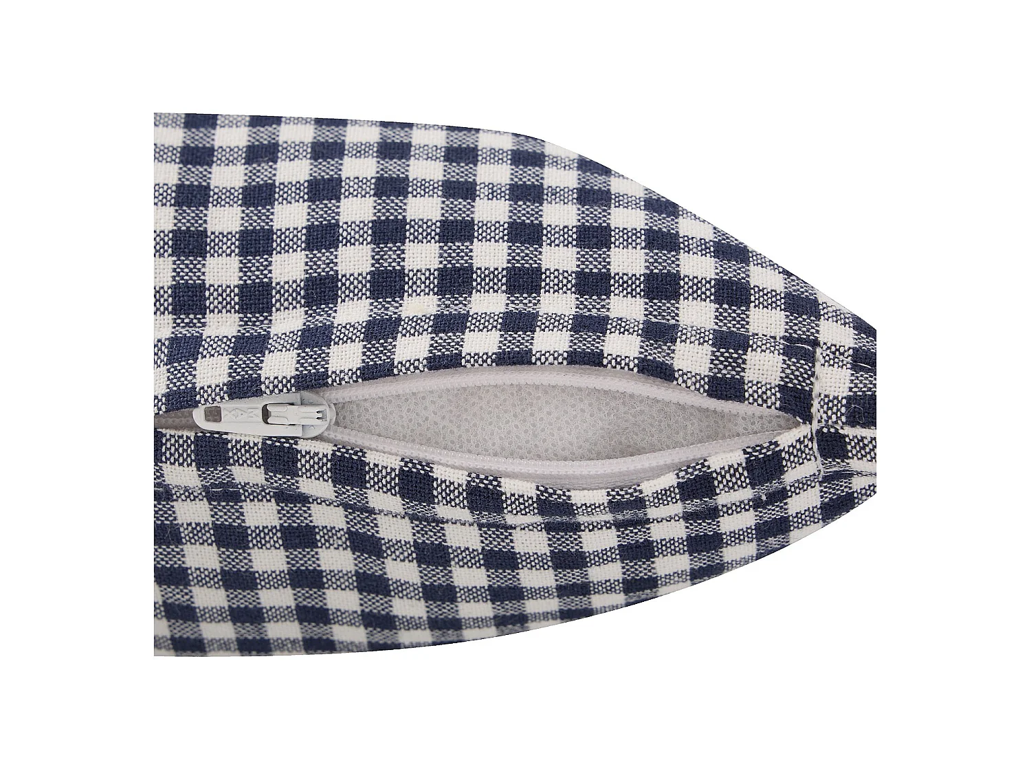 Habitat - Coussin en coton - 45 x 45 cm - Bleu Marine - Colette