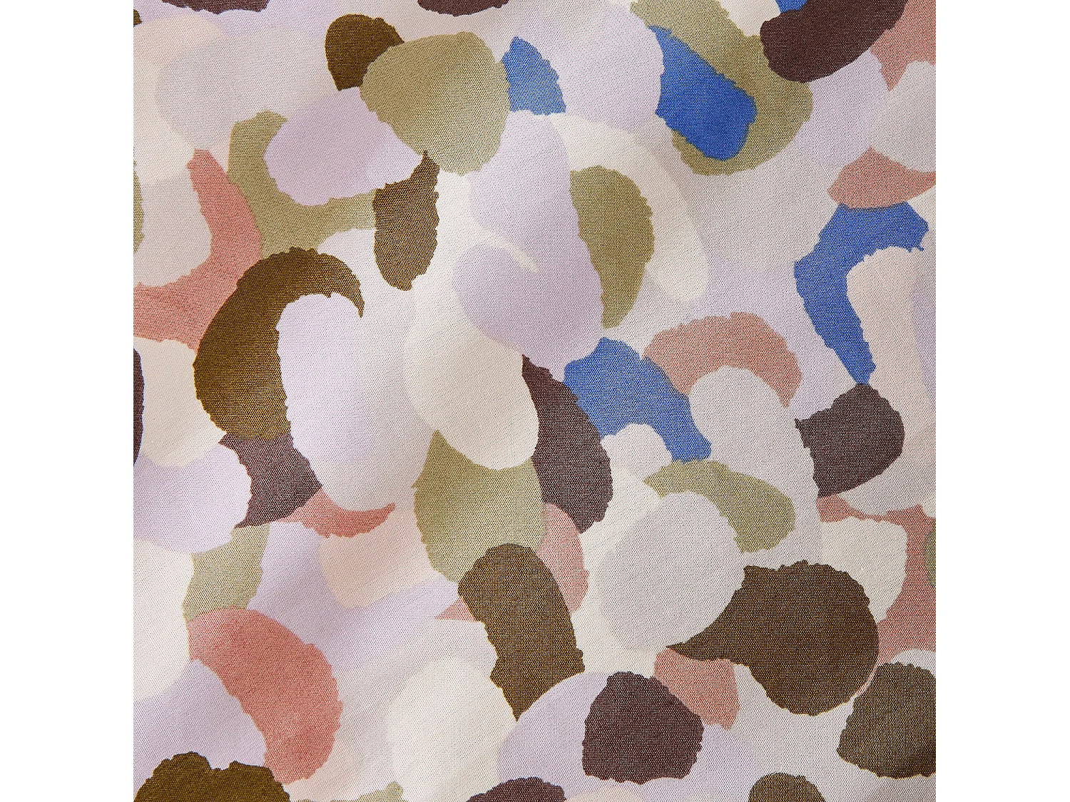 Habitat - Parure de lit en percale de coton bio - 260 x 240 cm - Motifs multicolores - Design by Floriane Jacques - Aubin