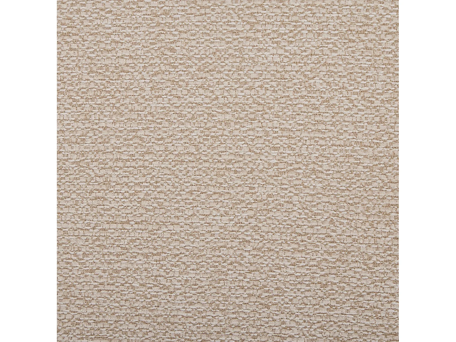 Habitat - Lot de 2 chaises en tissu texturé et noyer massif - Crème - Valoma
