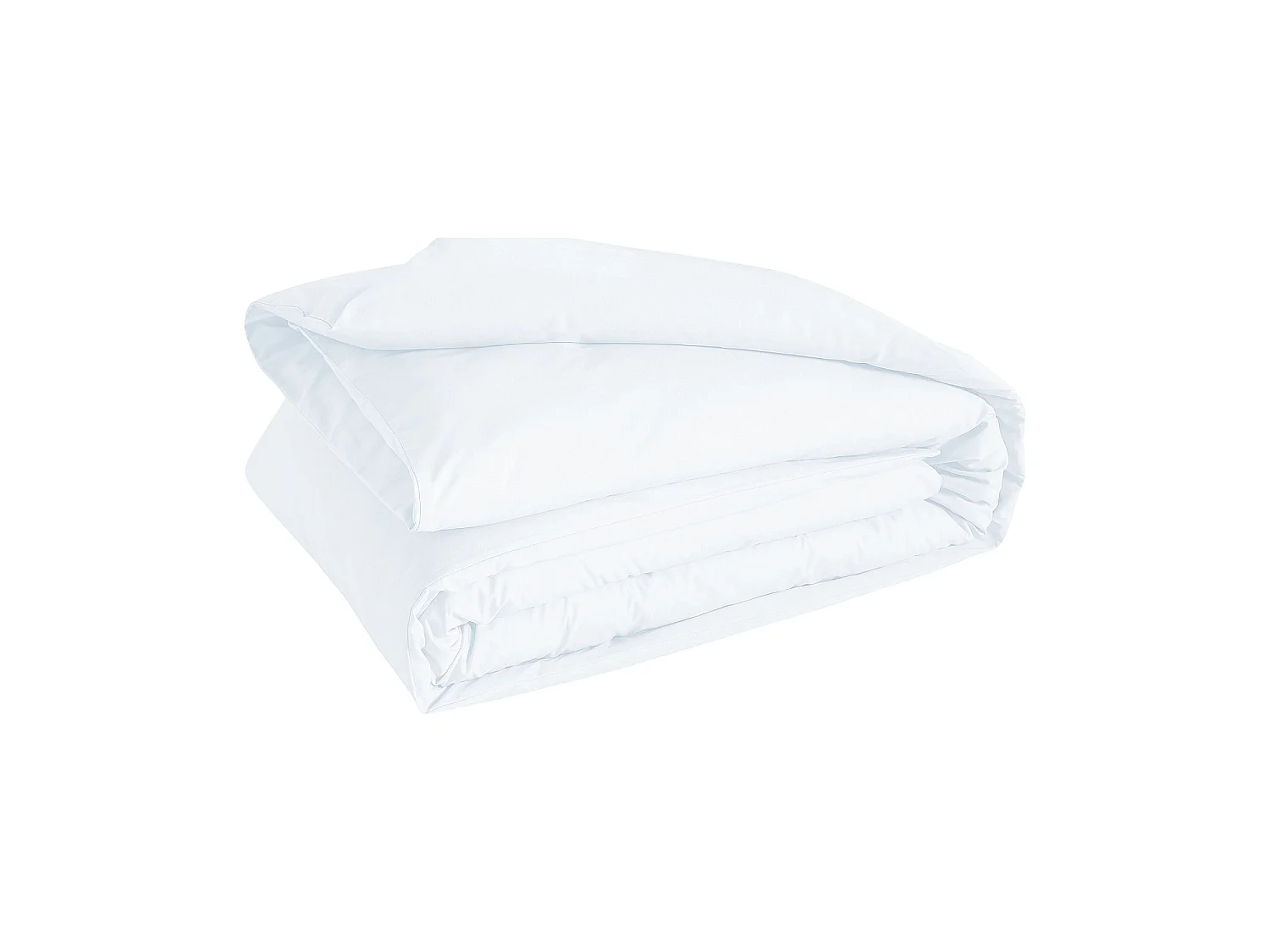Habitat - Housse de couette en percale de coton - 140 x 200 cm - Blanc - Amance