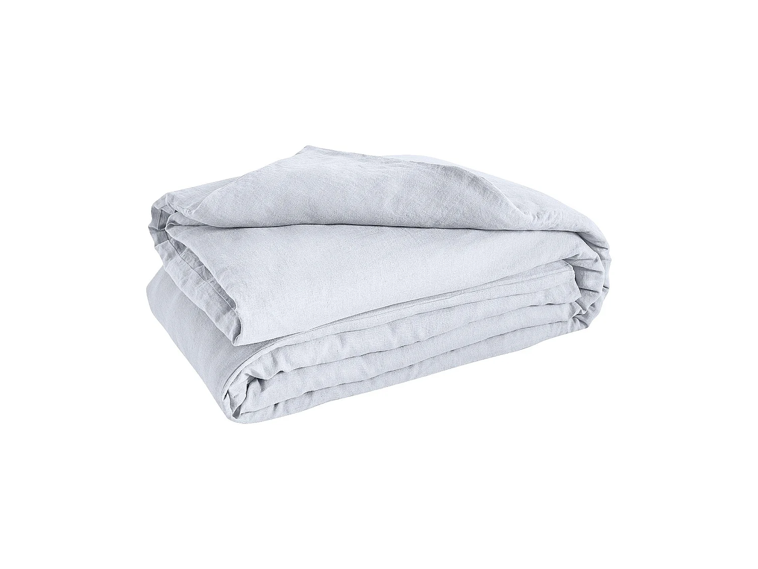 Habitat - Housse de couette en lin - 260 x 240 cm - Blanc - Brunelle