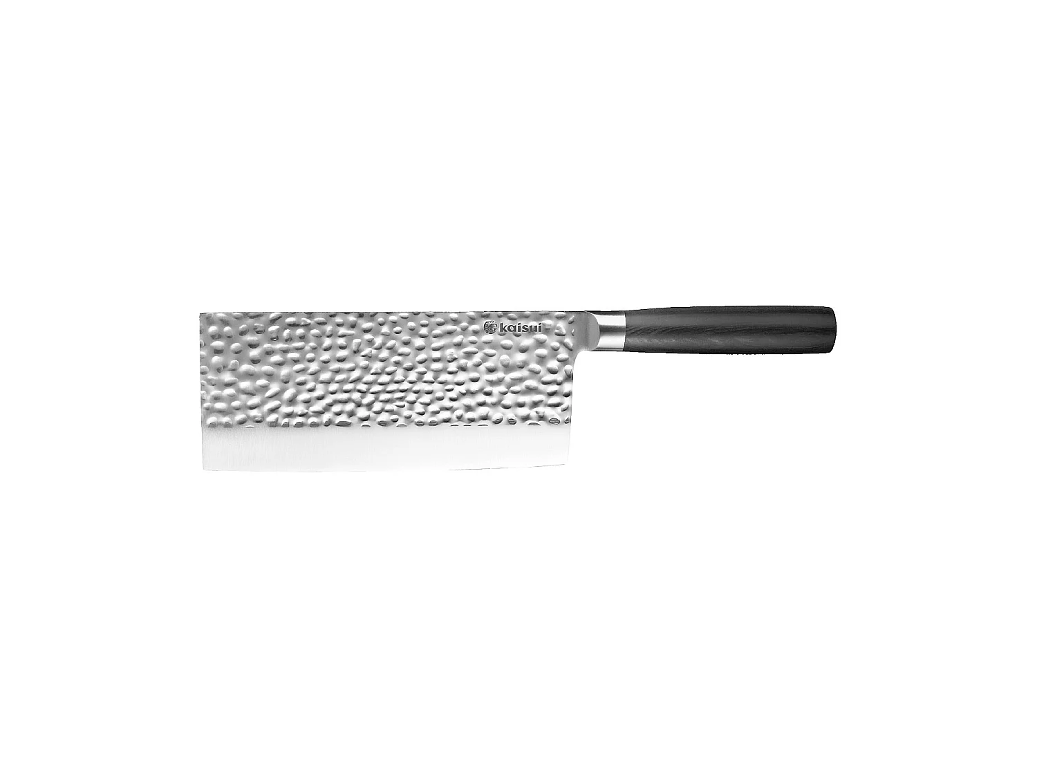 Habitat - Hachoir en acier inoxydable japonais AUS10 et bois de pakka - 20 cm -  Noir - Kaisui