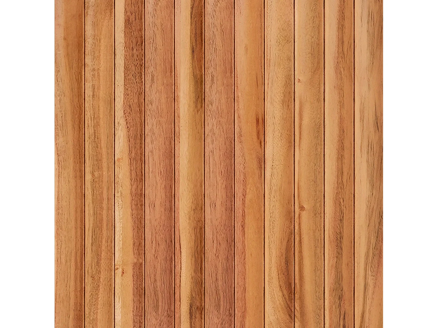 Habitat - Console 2 tiroirs en bois massif avec plateau en marbre - Naturel - Hector